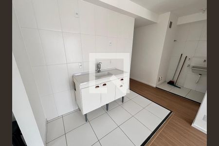 Cozinha de apartamento para alugar com 2 quartos, 40m² em Jardim Maringa, São Paulo