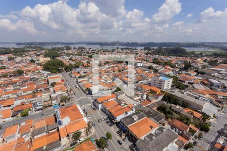 Vista da Sala de apartamento para alugar com 1 quarto, 33m² em Veleiros, São Paulo