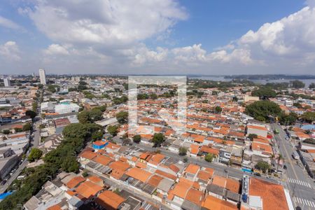 Vista da Sala de apartamento para alugar com 1 quarto, 33m² em Veleiros, São Paulo