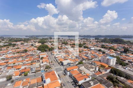 Vista da Sala de apartamento para alugar com 1 quarto, 33m² em Veleiros, São Paulo