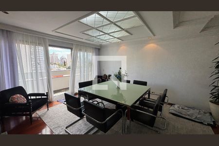 Sala - Sala de Jantar  de apartamento à venda com 3 quartos, 155m² em Vila Assunção, Santo André