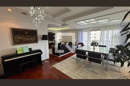 Sala - Sala de Jantar  de apartamento à venda com 3 quartos, 155m² em Vila Assunção, Santo André