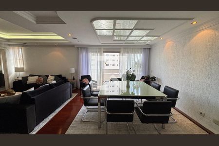 Sala - Sala de Jantar  de apartamento à venda com 3 quartos, 155m² em Vila Assunção, Santo André