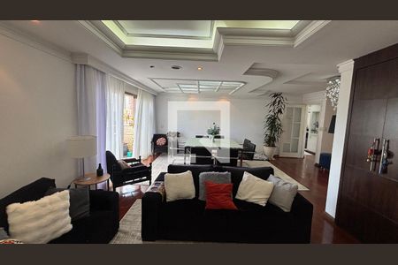 Sala - Sala de Jantar  de apartamento à venda com 3 quartos, 155m² em Vila Assunção, Santo André