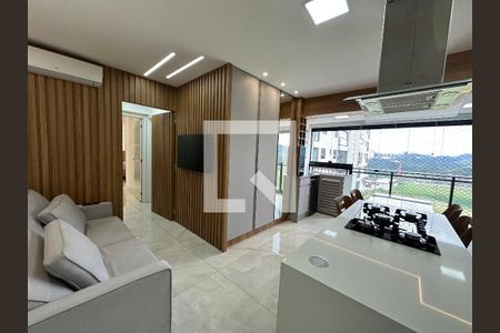 Sala de apartamento para alugar com 2 quartos, 64m² em Tamboré, Barueri