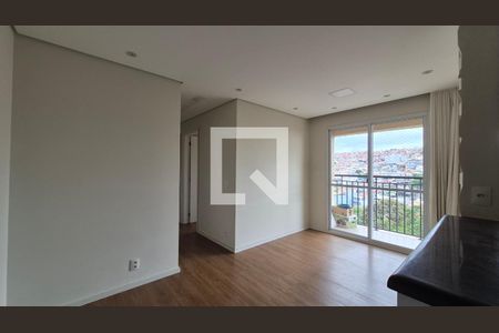 Sala de apartamento à venda com 2 quartos, 57m² em Parque Sao Vicente, Santo André
