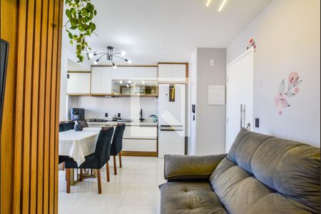 Sala de apartamento à venda com 2 quartos, 44m² em Parque Novo Oratório, Santo André