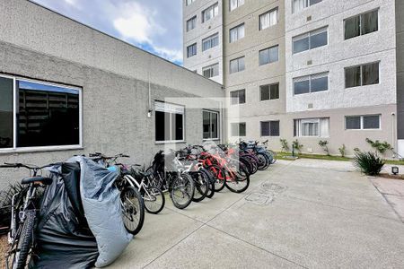 Bicicletário de kitnet/studio à venda com 2 quartos, 36m² em Jardim Promissao, São Paulo