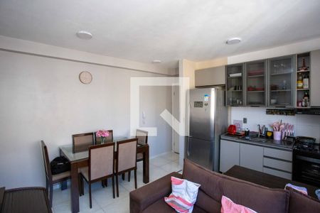 Sala de apartamento à venda com 2 quartos, 45m² em Campanário, Diadema