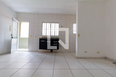Sala, Cozinha e Área de Serviço de casa à venda com 1 quarto, 32m² em Penha de França, São Paulo