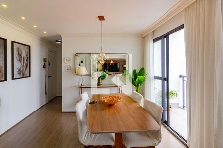 Sala de Jantar de apartamento para alugar com 3 quartos, 92m² em Campininha, São Paulo