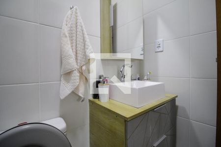 Banheiro da Suíte 1 de casa de condomínio à venda com 2 quartos, 170m² em Taquara, Rio de Janeiro