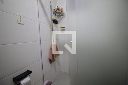 Banheiro da Suíte 1 de casa de condomínio à venda com 2 quartos, 170m² em Taquara, Rio de Janeiro