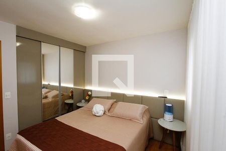 Quarto 1 - Suíte de apartamento à venda com 3 quartos, 77m² em Cinquentenario, Belo Horizonte