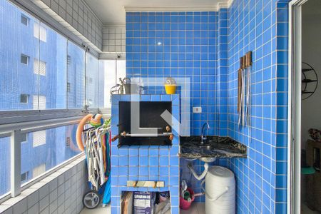 Sacada  de apartamento para alugar com 1 quarto, 74m² em Maracanã, Praia Grande