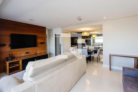 Sala de apartamento à venda com 3 quartos, 119m² em Brooklin, São Paulo