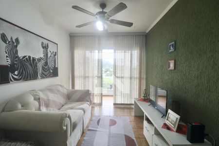Sala de apartamento para alugar com 3 quartos, 160m² em Jardim Tejereba, Guarujá