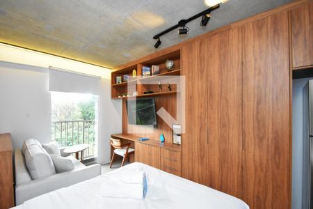 quarto de kitnet/studio para alugar com 1 quarto, 21m² em Cerqueira César, São Paulo