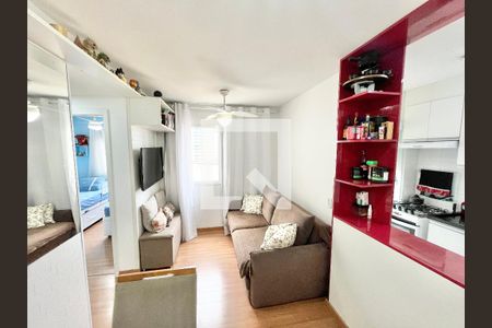 Sala de apartamento para alugar com 2 quartos, 43m² em Santa Teresinha, São Paulo