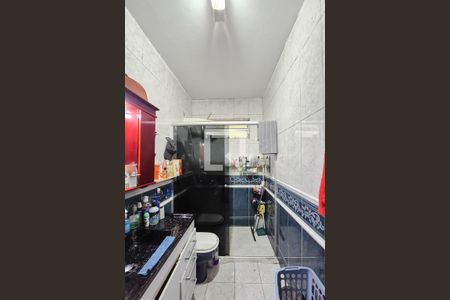 Banheiro da Suíte de casa à venda com 3 quartos, 120m² em Chácara Sergipe, São Bernardo do Campo