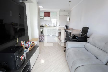 Sala de apartamento à venda com 2 quartos, 48m² em Parque das Nações, Santo André