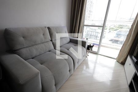 Sala de apartamento à venda com 2 quartos, 48m² em Parque das Nações, Santo André