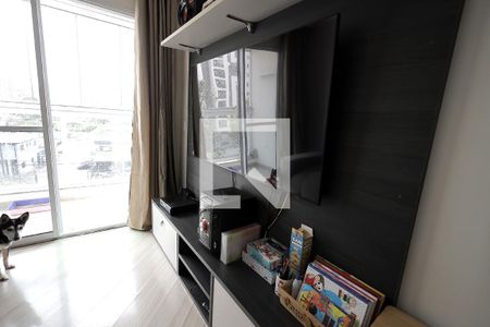 Sala de apartamento à venda com 2 quartos, 48m² em Parque das Nações, Santo André