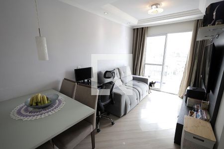 Sala de apartamento à venda com 2 quartos, 48m² em Parque das Nações, Santo André