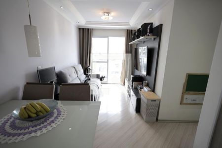 Sala de apartamento à venda com 2 quartos, 48m² em Parque das Nações, Santo André