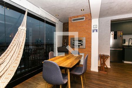Varanda Gourmet de apartamento à venda com 1 quarto, 62m² em Vila Matilde, São Paulo