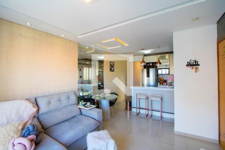 Sala de apartamento para alugar com 2 quartos, 120m² em Vila Príncipe de Gales, Santo André