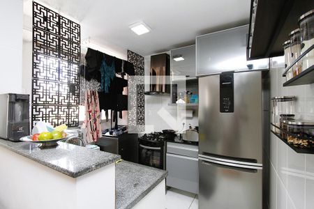 Cozinha de apartamento à venda com 2 quartos, 55m² em Jardim America, Belo Horizonte