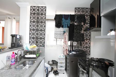Cozinha e Área de Serviço de apartamento à venda com 2 quartos, 55m² em Jardim America, Belo Horizonte