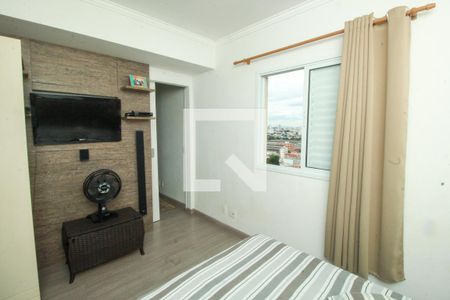 Suíte de apartamento para alugar com 3 quartos, 77m² em Campestre, Santo André