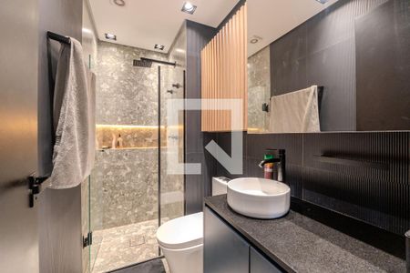 Banheiro de apartamento à venda com 1 quarto, 45m² em Centro Histórico de São Paulo, São Paulo