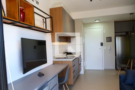 Sala / Cozinha de apartamento para alugar com 1 quarto, 32m² em Butantã, São Paulo