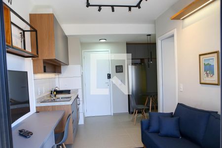 Sala / Cozinha de apartamento para alugar com 1 quarto, 32m² em Butantã, São Paulo