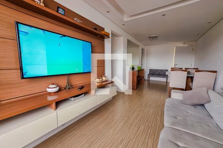 Sala de apartamento para alugar com 3 quartos, 63m² em Jardim Utinga, Santo André