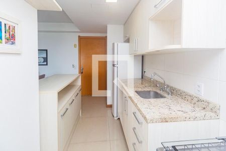 Cozinha de apartamento para alugar com 1 quarto, 50m² em Petrópolis, Porto Alegre