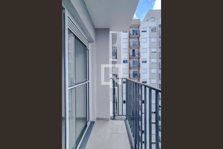 Varanda da Sala de apartamento para alugar com 2 quartos, 37m² em Bom Retiro, São Paulo