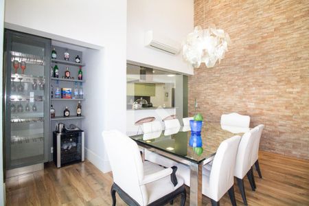 Sala de Jantar de apartamento à venda com 3 quartos, 185m² em Brooklin, São Paulo