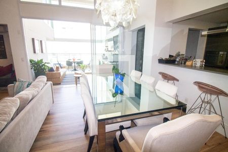 Sala de Jantar de apartamento à venda com 3 quartos, 185m² em Brooklin, São Paulo