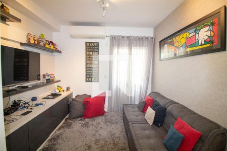 Sala de TV de apartamento à venda com 3 quartos, 185m² em Brooklin, São Paulo