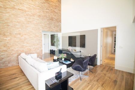 Sala de apartamento à venda com 3 quartos, 185m² em Brooklin, São Paulo