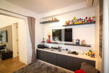 Sala de TV de apartamento à venda com 3 quartos, 185m² em Brooklin, São Paulo