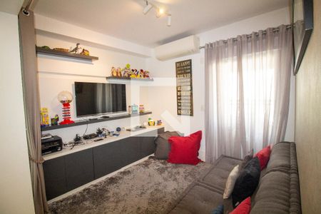 Sala de TV de apartamento à venda com 3 quartos, 185m² em Brooklin, São Paulo