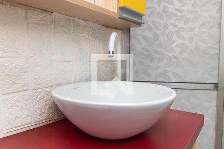 Banheiro de apartamento para alugar com 1 quarto, 48m² em Centro Histórico, Porto Alegre