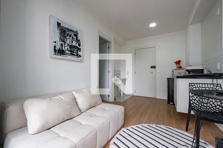 Sala/Cozinha de apartamento para alugar com 1 quarto, 29m² em Pinheiros, São Paulo