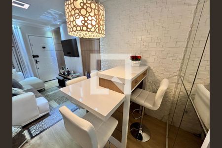 Sala de Jantar de apartamento à venda com 2 quartos, 56m² em Jardim Brasilia, São Paulo