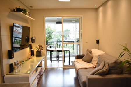 Sala de apartamento à venda com 2 quartos, 69m² em Chácara Inglesa, São Paulo
